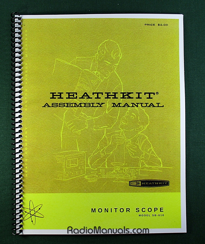 HeathKit SB-610 Instruction Manual - Click Image to Close